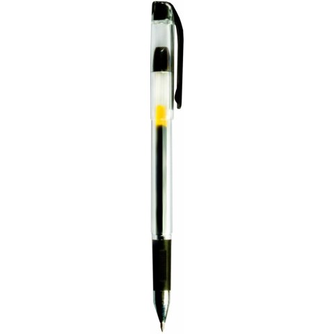 Długopis żelowy 0,7mm czarny KZ107-V TETIS Długopis żelowy 0,7mm czarny KZ107-V TETIS