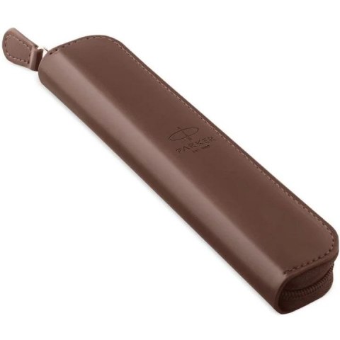 Etui skóropodobne PARKER pojedyncze na pióro lub długopis burgund zamykane ZIP POUNCH 2217022 Etui skóropodobne PARKER pojedyncze na pióro lub długopis burgund zamykane ZIP POUNCH 2217022