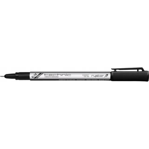 Cienkopis kreślarski TECHNIC 0,05mm czarny 405-090 RYSTOR Cienkopis kreślarski TECHNIC 0,05mm czarny 405-090 RYSTOR