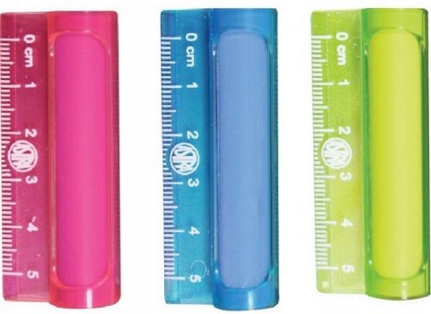 Gumka do ścierania z linijka 5cm zestaw 2w1 425022005 ASTRA Gumka do ścierania z linijka 5cm zestaw 2w1 425022005 ASTRA