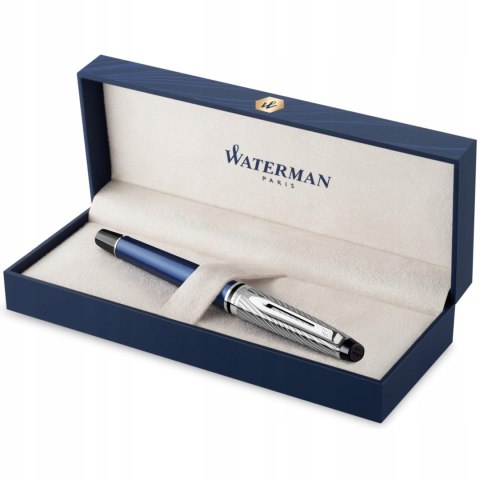 Pióro wieczne Expert Deluxe Metalic niebieski F CT 2187650 WATERMAN Pióro wieczne Expert Deluxe Metalic niebieski F CT 2187650 WATERMAN