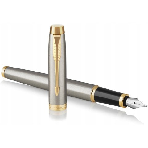 Pióro wieczne (F) IM brushed metal GT 1931649 PARKER Pióro wieczne (F) IM brushed metal GT 1931649 PARKER