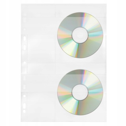 Koszulki groszkowe A4 na 2 płyty CD DVD 180mic 5 sztuk A4 100080933 BANTEX Koszulki groszkowe A4 na 2 płyty CD DVD 180mic 5 sztuk A4 100080933 BANTEX