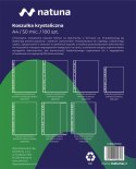 Koszulki krystaliczne na dokumenty A4 50mic 100 sztuk w pudełku NATUNA