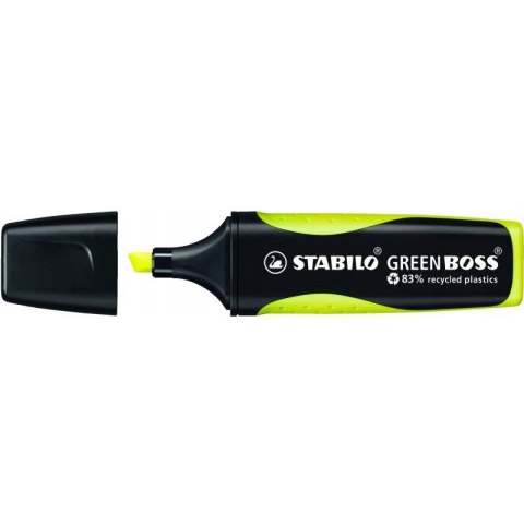 Zakreślacz STABILO GREEN BOSS 6070/24 żółty Zakreślacz STABILO GREEN BOSS 6070/24 żółty
