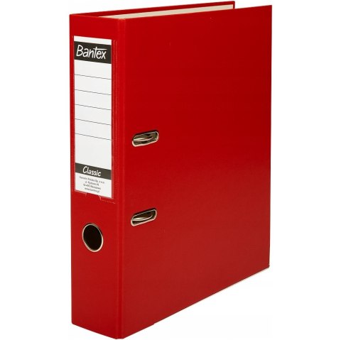 Segregator na dokumenty A4 75mm CLASSIC czerwony 400044101 BANTEX BUDGET Segregator na dokumenty A4 75mm CLASSIC czerwony 400044101 BANTEX BUDGET