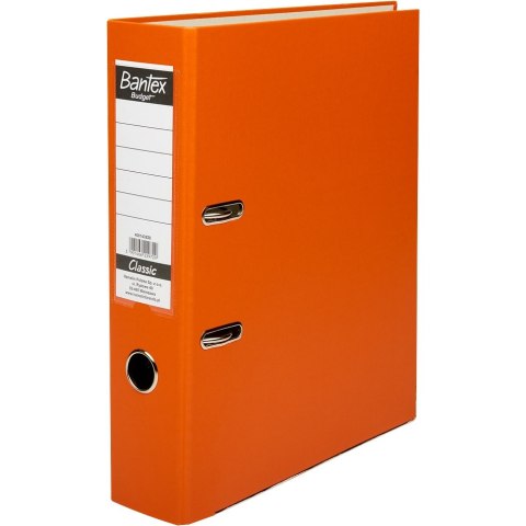 Segregator na dokumenty A4 75mm CLASSIC pomarańczowy 400143828 BANTEX BUGET Segregator na dokumenty A4 75mm CLASSIC pomarańczowy 400143828 BANTEX BUGET