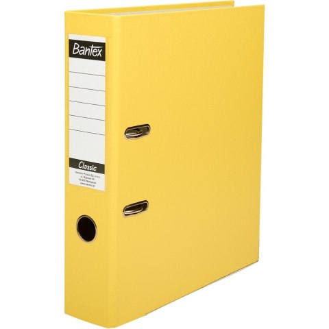 Segregator na dokumenty A4 75mm CLASSIC żółty 400044672 BANTEX BUDGET Segregator na dokumenty A4 75mm CLASSIC żółty 400044672 BANTEX BUDGET