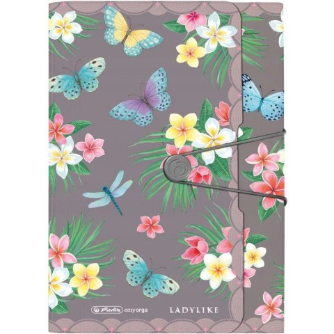 Teczka harmonijkowa na dokumenty A4 PP 12 przegródek LADYLIKE BUTTERFLIES 50044023 HERLITZ Teczka harmonijkowa na dokumenty A4 PP 12 przegródek LADYLIKE BUTTERFLIES 50044023 HERLITZ