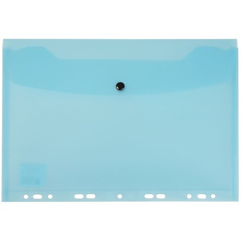 Teczka kopertowa na dokumenty A4 wpinana do segregatora PVC niebieska TP-12-03 BIURFOL Teczka kopertowa na dokumenty A4 wpinana do segregatora PVC niebieska TP-12-03 BIURFOL