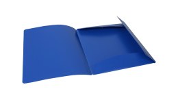Teczka z gumką szeroka na dokumenty A4 PP s.pomarańczy niebieska TGS-01-03 BIURFOL