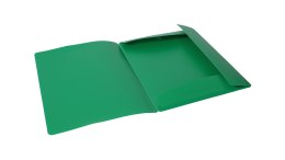 Teczka z gumką szeroka na dokumenty A4 PP s.pomarańczy zielona TGS-01-02 BIURFOL