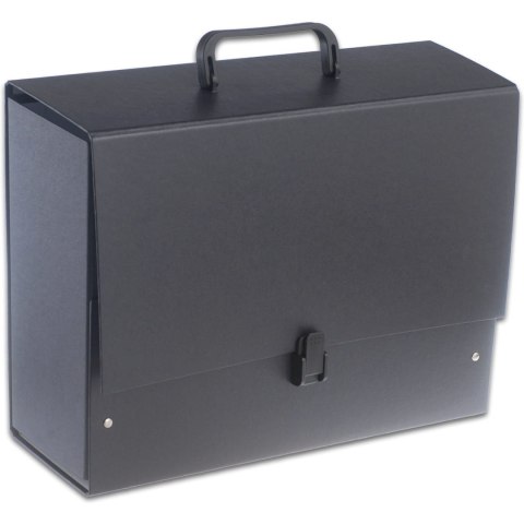 Teczka z rączką B4 Jumbo 10cm czarna TT6034 Teczka z rączką B4 Jumbo 10cm czarna TT6034