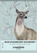Blok rysunkowy szkolny A4 kolorowy 10 kartek 80g CREATINIO 400176665 TOP 2000