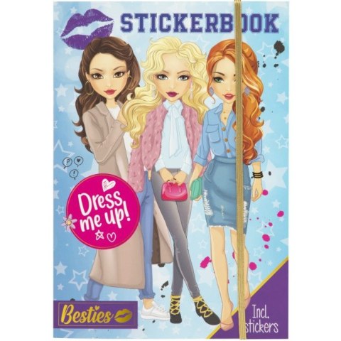 Książka z naklejkami Moda 140001 BESTIES Książka z naklejkami Moda 140001 BESTIES