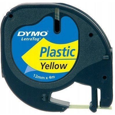 Taśma LETRATAG żółta 59423 12x4m S0721620 DYMO Taśma LETRATAG żółta 59423 12x4m S0721620 DYMO