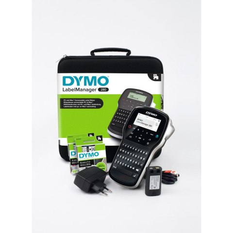 DYMO LabelManager 280 zestaw walizkowy, klawiatura QWERTY 2091152 DYMO LabelManager 280 zestaw walizkowy, klawiatura QWERTY 2091152
