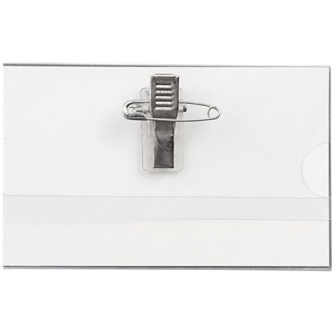 Identyfikator CT-123 na klips z agrafką 601075 ARGO Identyfikator CT-123 na klips z agrafką 601075 ARGO