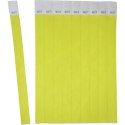 Opaski na rękę 256x19mm (50 arkuszy = 500 opasek) neonowe żółte TYVYW-50 AVERY